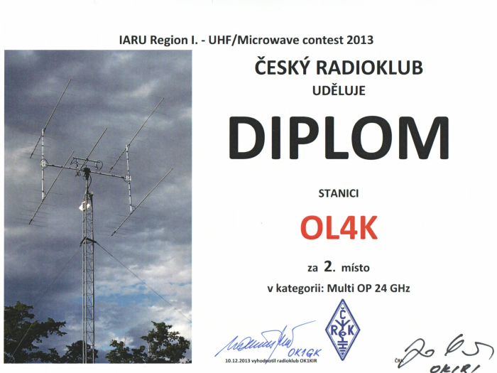 OL4K UHF 2013 24GHz